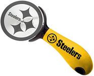 sportsvault NFL Pittsburgh Steelers Pizza Cutter , 7.9" x 3.1"