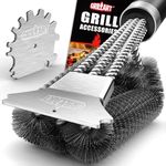 GRILLART Grill Brush and Scraper,18