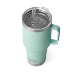 YETI Rambler 35 oz Straw Mug, Vacuum Insulated, Stainless Steel, Seafoam