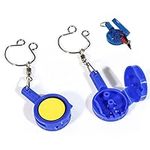 2PCS Hook-Fishing Gear Knot Tying Tool | Line Cutter |Cover Hooks on Fishing Pole Travel Safely Fully Rigged for Saltwater Bass Ice Fishing