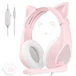 Anivia Pink Gaming Headset with Mic