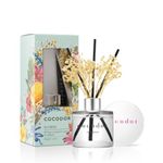 COCODOR Mini Flower Reed Diffuser/April Breeze / 1.6oz(50ml) / 1 Pack/Fragrance Decor for Cars Cubicles, Small Rooms and Home, Diffuser Oil Sticks Gift Set