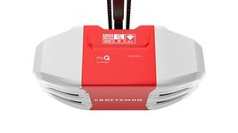 CRAFTSMAN 1/2 HP Smart Garage Door Opener - myQ Smartphone Controlled - Chain Drive, Wireless Keypad Included, Model CMXEOCG472, Red