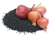 NEERAJ- Onion Seeds for Kitchen Garden | Pyaaj Beej | Onion Beej | Pyaj ke beej - 100 Gm (Black)