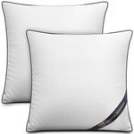 Utopia Bedding Cushion Inner Pads (Pack of 2), 50x50 cm (20 x 20 inches) Cushion Stuffer Inserts, Hollowfibre Piping Pillows (White)