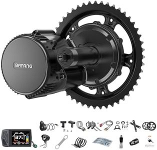 BAFANG BBS02 48V 750W Mid Drive Kits Mid Motor Ebike Conversion Kits with Chainring Wheel and LCD Display(No Battery)