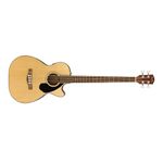 Fender CB-60SCE Acoustic Bass, with 2-Year Warranty Natural, Laurel Fingerboard