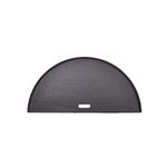 Kamado Joe KJ-HCIGRIDDLE Classic Joe - Half Moon Cast Iron Reversible Griddle Grill Accessory, Black