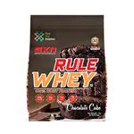 Greenex Nutrition Rule Whey Protein Powder, Pure Whey Protein Blend of Concentrate, Isolate, Hydrolyzed for Faster Muscle Recovery, Gluten & Sugar-free (Chocolate Cake, 1 KG (2.2 Lbs))