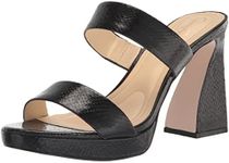 Jessica Simpson Women's Diza Platform High Heel Sandal Heeled, Black, 11