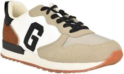 Guess Men's ADAX Sneaker, Taupe Multi 241, 11