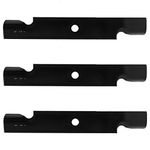 3PK Oregon 99-132 High Lift Mower Blades Replacement for Simplicity Snapper 1737228 1737228A 1737228AYP 1737228BM 1737228BZ 16-1/8"