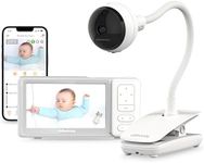 CHILLAX Giraffe Pro Max Baby Monitor – Video Baby Monitor with Full HD 1080p Camera and 5” 720P Video Parent Unit, Privacy Protection Switch, Auto Dimming LED, Gooseneck, 2-Way Audio, Night Vision