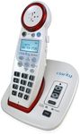 Clarity XLC3.4+ DECT 6.0 Extra Loud Ringer with Big Button, Speakerphone with Talking Caller ID, and Dual Power Battery