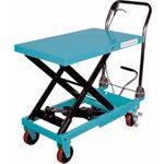 KLETON - Heavy-Duty Hydraulic Scissor Lift Table, 32" L x 19-3/4" W, Steel, 1100 lbs. Capacity Each