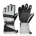 Men's Gloves Warm Waterproof Windproof Breathable Touchscreen Thermal Cold Winter Weather for Snow Ski Skiing Snowboard