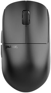 Pulsar Gaming Gears X2H v3 Wireless Gaming Mouse, Ultra Lightweight 1.87 oz (53g), Symmetrical, Optical Switch, 32000 DPI, 750 IPS, XS-1 Sensor, 8k Compatible (Medium, Black)