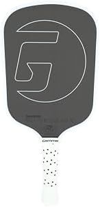 GAMMA Obsidian 16 Carbon Fiber Pickleball Paddle with 16mm Core, Comfortable Molded Foam Handle, and Customizable Handle Weight System