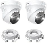 ZOSI 2PK 4K 8MP Security PoE IP Cam