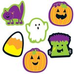 Carson Dellosa – Halloween Mini Colorful Cut-Outs, Fall Classroom Décor, 36 Pieces