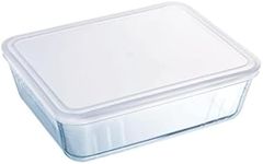 Pyrex Rectangular Dish with Plastic