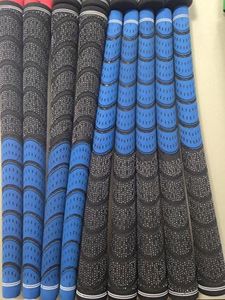 Dual compound golf grips. White red blue green black. choose colour and quantity (Blue/Black Jumbo x 9)