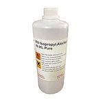 ELECTROMARK IPA 99% ISOPROPYL Alcohol 1 Liter for Cleaning of Mobiles/Laptops/LCD Monitors & Electronic Boards - Transparent