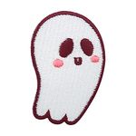 Little Ghost Iron-on Patch | Halloween Embroidery Patch, Ghost ironable Patch, Ghost Badges Finally Home