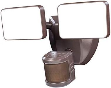 Heath/Zenith HZ-Connect Outdoor Wi-Fi Connected Motion LED Security Light, Bronze