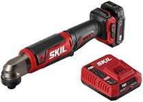 SKIL PWR CORE 12 Brushless 12V 1/4 Inch Hex Right Angle Impact Driver Includes 2.0Ah Lithium Battery and PWR JUMP Charger - RI574502