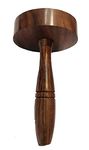 Antlantic Wood Store Wooden Paratha Sekni/Potato/Vegetables/Pav Bhaji Hand Masher