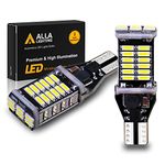 Alla Lighting 2pcs Extremely Super Bright 1000 Lumens 921 912 T15 W16W LED Bulb High Power 4014 30-SMD LED Lights Bulbs for Back-Up Reverse Light Lamps Replacement