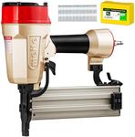 meite ST64L Concrete Nail Gun Extended Muzzle w/ 400PCS 14GA 1-1/2" T Nails