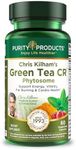 Purity Products Green Tea CR w/Phytosome Technology for Boosted Bioavailability from Chris Kilham 60 Capsules