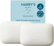 Harry's Bar Soap for Men, Wildlands Scent, 4 oz. Soap Bar, 2 Pack