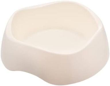 Beco Bamboo Food and Water Non-slip Dog Bowl Natural Medium