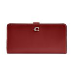 COACH Women's Skinny Wallet, LH/Ruby, LH/Ruby, Skinny Wallet