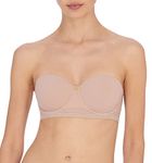 Natori Women's Truly Smooth Smoothing Strapless Contour, Cafe, 32DD