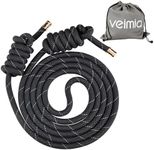 veimia Flow Rope for Fitness High Performance Double Woven Workout Rope Adjustable Flow Jump Rope for Men Women Training Indoor Outdoor Cardio Exercise Rope for beginner