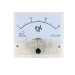 JZK 30mA Ammeter Panel Amp Meter, Analog Current Panel Meter DC 0-30mA, 85C1 DC Current Pointer Ammeter, Ampere Tester Gauge