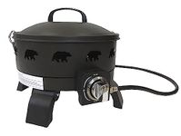 Paramount Campfire Portable Gas Fire Pit, Bears