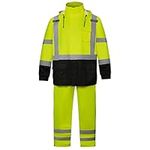 SRsafety high visibility rain gear,