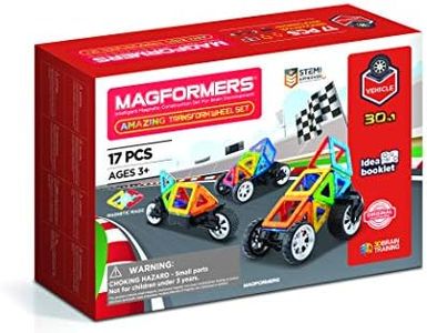 MAGFORMERS Amazing Transform Wheel Set 17 Pieces 278-59