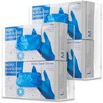 Stock Your Home Double Acrylic Gloves Dispenser (2 Pack) Tissue Box Shelf, Glove Holder Wall Mount, for Kitchen, Cleaning Closet, Lab, Exam, Office