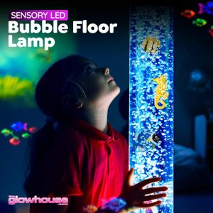 100cm Colour Changing Bubble Lamp – LED Mood Floor Light