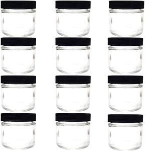 GSC International 410-4-70-400-12: Specimen Jar, Flint Glass, 8oz Capacity with 70/400 Neck and Foam Lined Cap. Pack 12