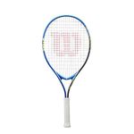 Wilson Slam Jr 25 Tennis Racket, Provides Lightweight Strength and Effortless Control, Kid-Friendly Dimensions, Ready For High-Performance Play, Colour: Blue, Size: 25
