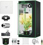 VIVOSUN Grow Tent Kit, 2.7 × 2.7ft 