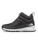 THE NORTH FACE Women's ThermoBall Progressive Zip Up II Snow Boot | Insulated & Waterproof, Rubber Outsole, Anthracite Grey/White Ash, 9