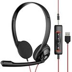 NUBWO USB Headset with Microphone f